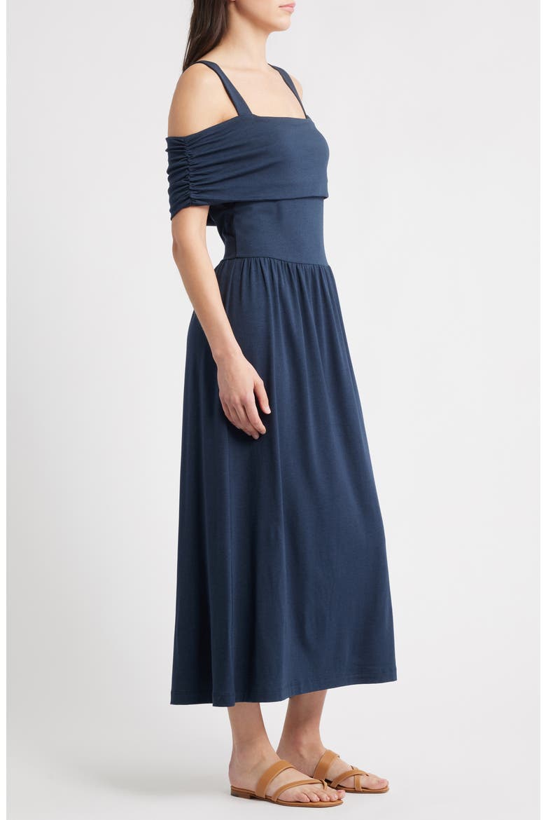 Tamaira Flounce Sleeveless Maxi Dress, Alternate, color, NIGHT SKY