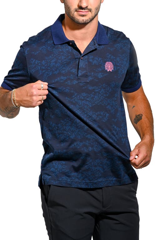 Maceoo Mozart Triangle Polo In Blue