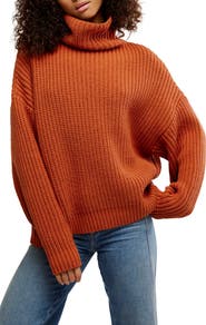 Free People Swim Too Deep Turtleneck Sweater
