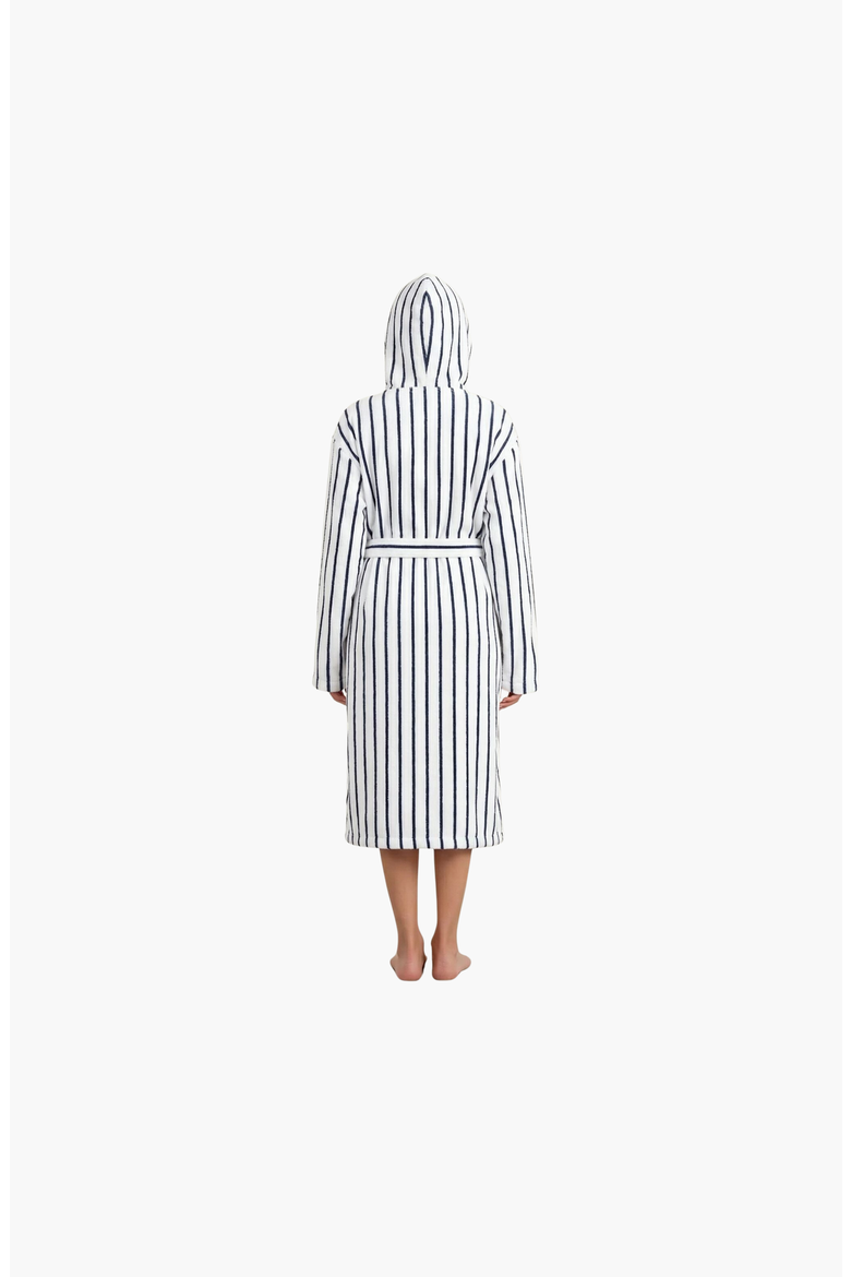 Ultraplush Australian Cotton Bathrobe, Alternate, color, Dusk / White