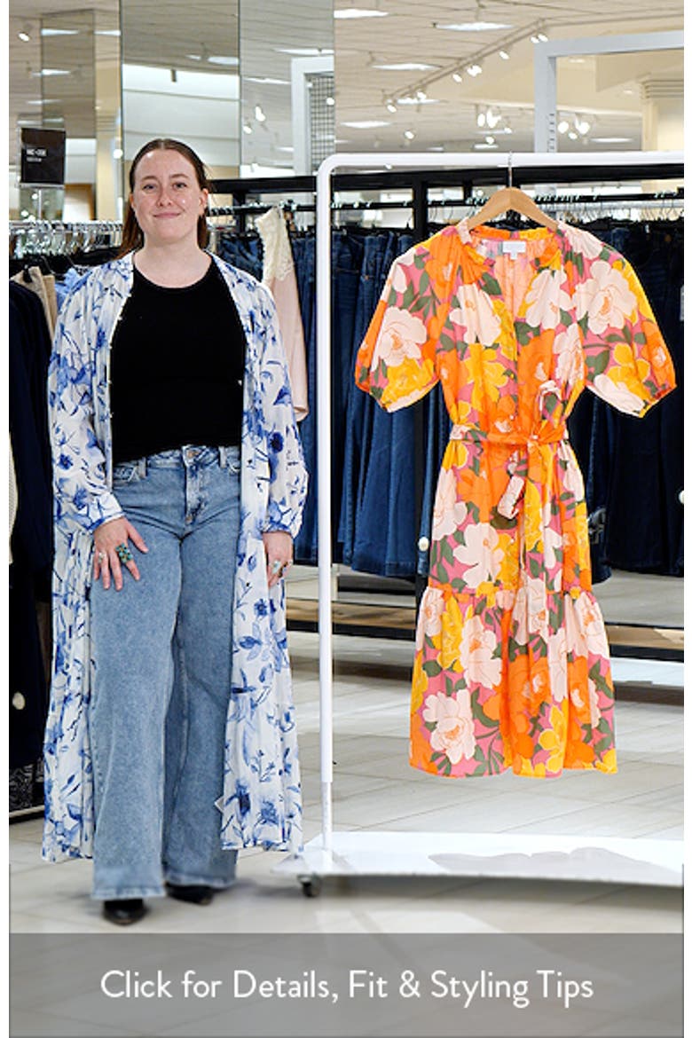 Milley Floral Wynette Tiered Midi Dress video