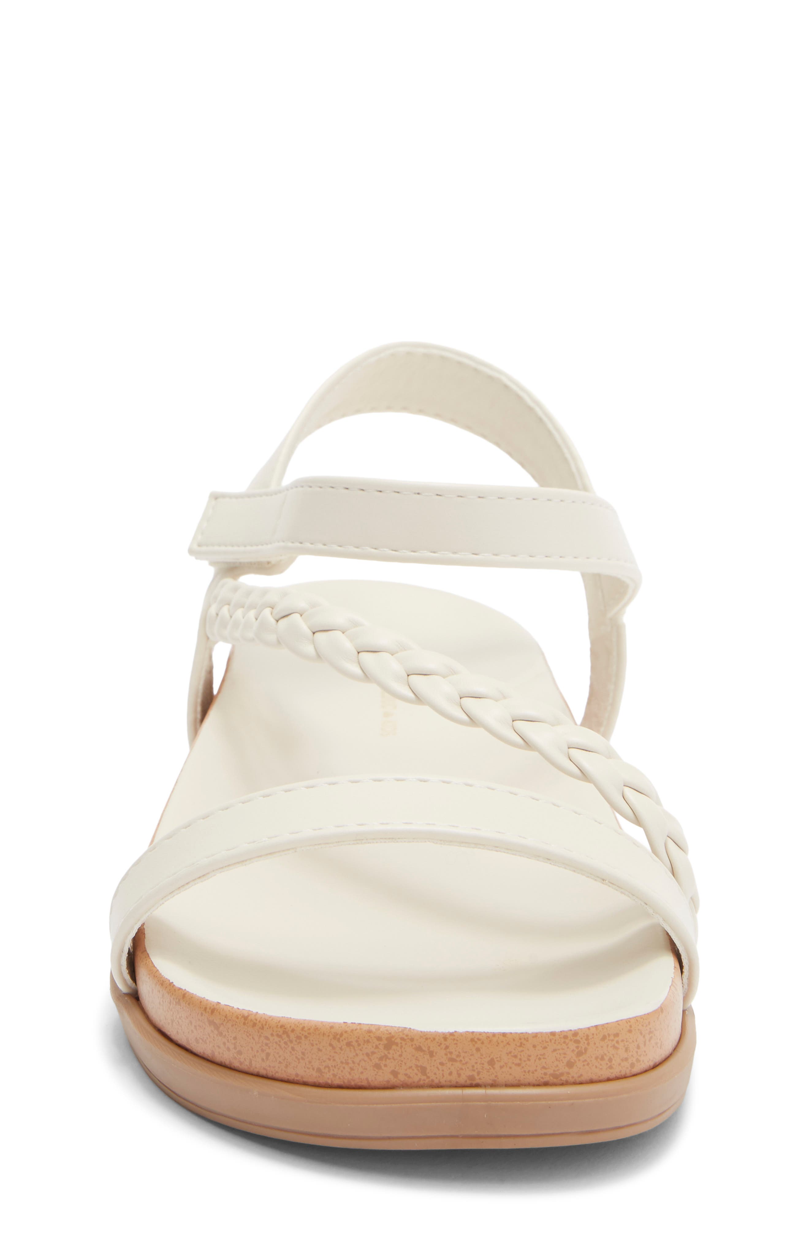 Project Cloud Kids' Leap Strappy Sandal, Alternate, color, White