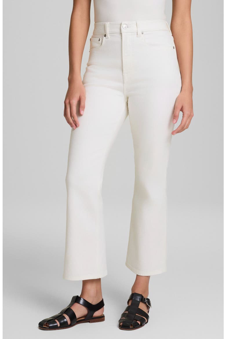 SPANXsculpt™ ReDefine High Rise Kick Flare Jeans, Main, color, LINEN