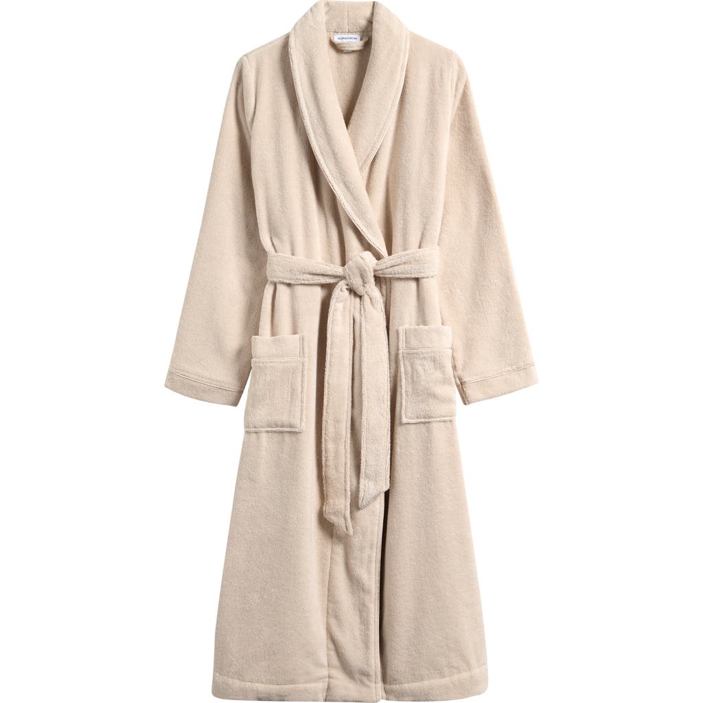 Nordstrom Hydro Cotton Terry Robe In Gray