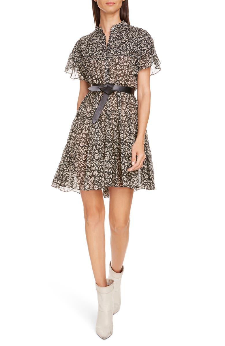 Isabel Marant Étoile Lanikaye Minidress, Main, color, 