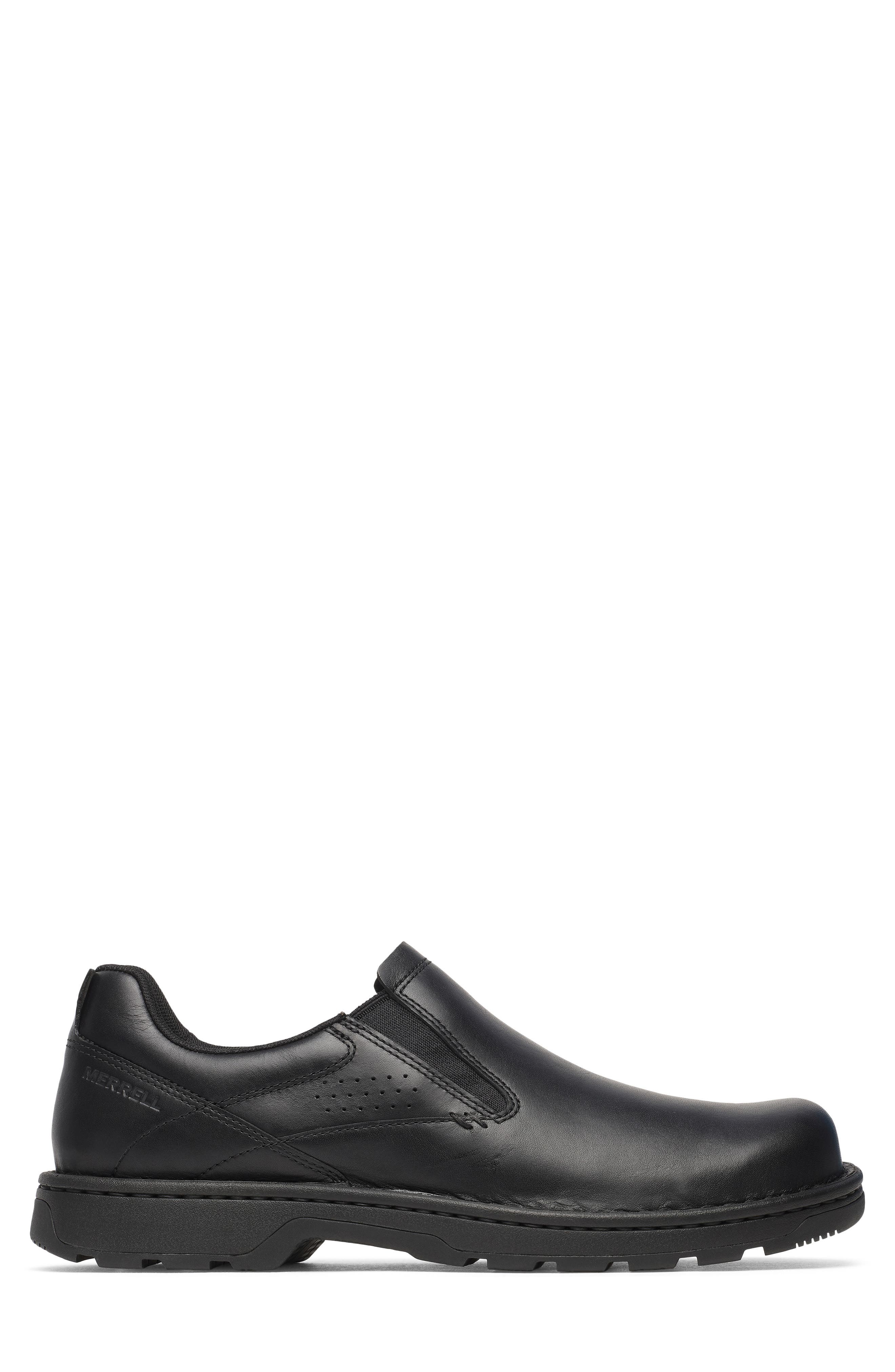 World Legend 2 Leather Moc, Alternate, color, BLACK