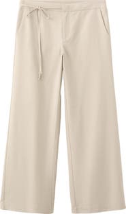 MANGO TEEN Bow Wide Leg Pants