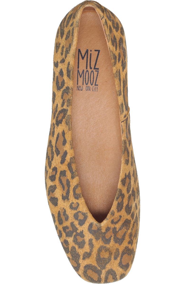 Miz Mooz Zaire Flat, Alternate, color, Leopard