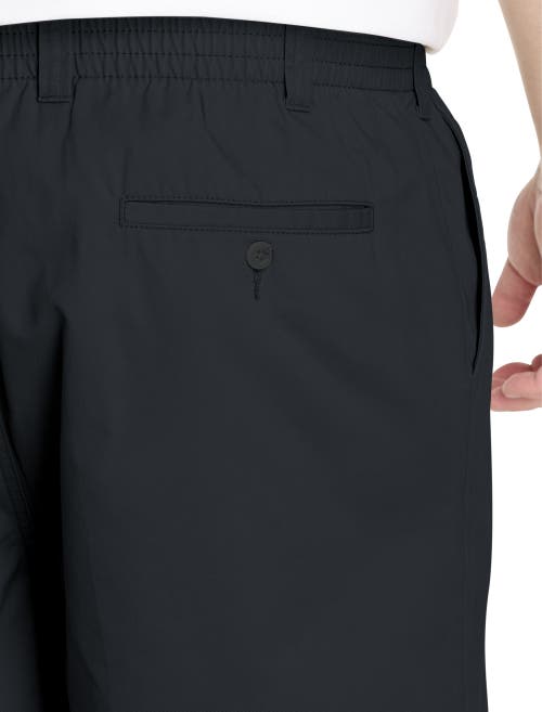 Harbor Bay By Dxl Big & Tall Elastic-waist Shorts In Black