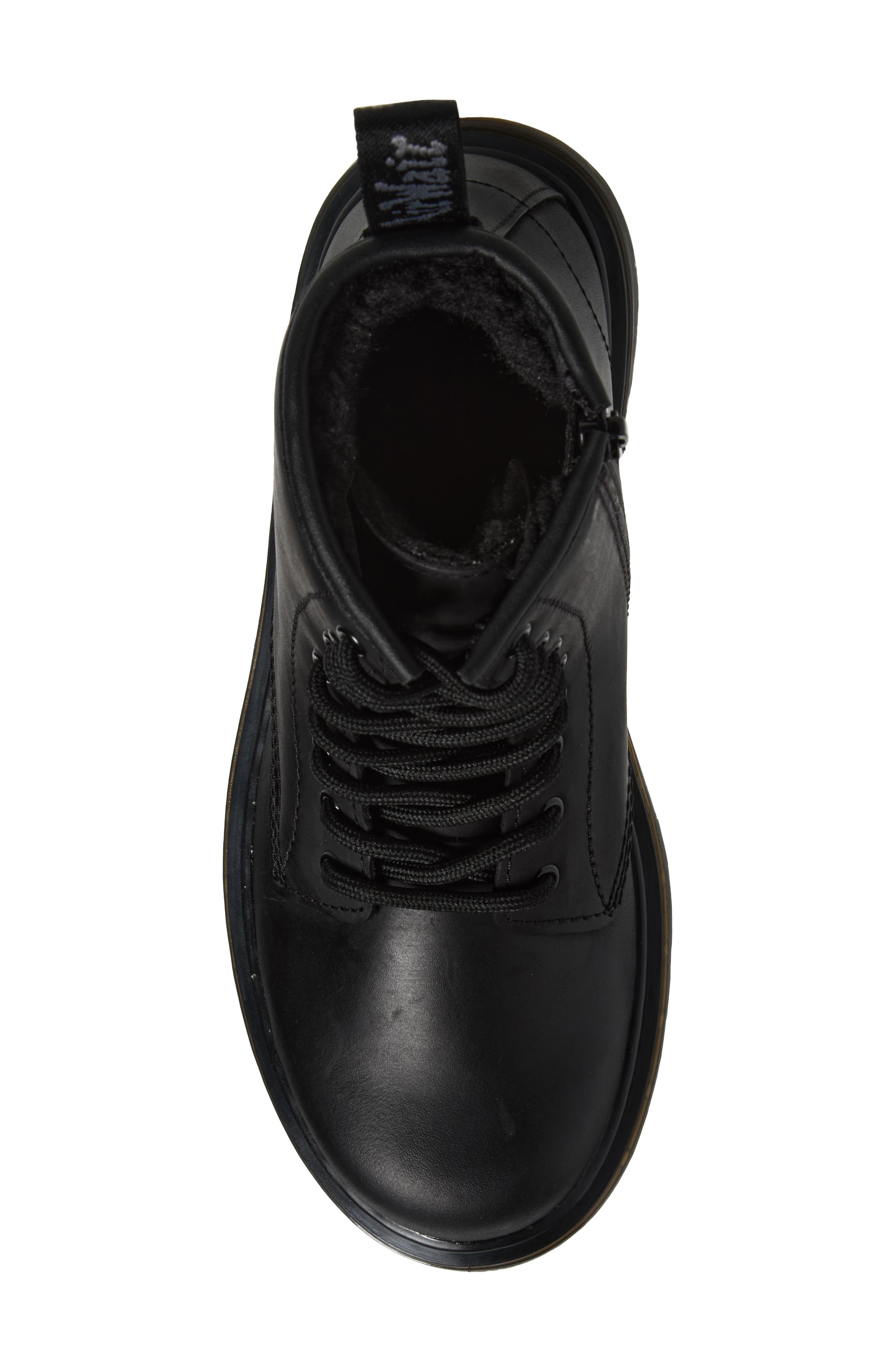 Kids' 1460 Serena Junior Combat Boot, Alternate, color, BLACK