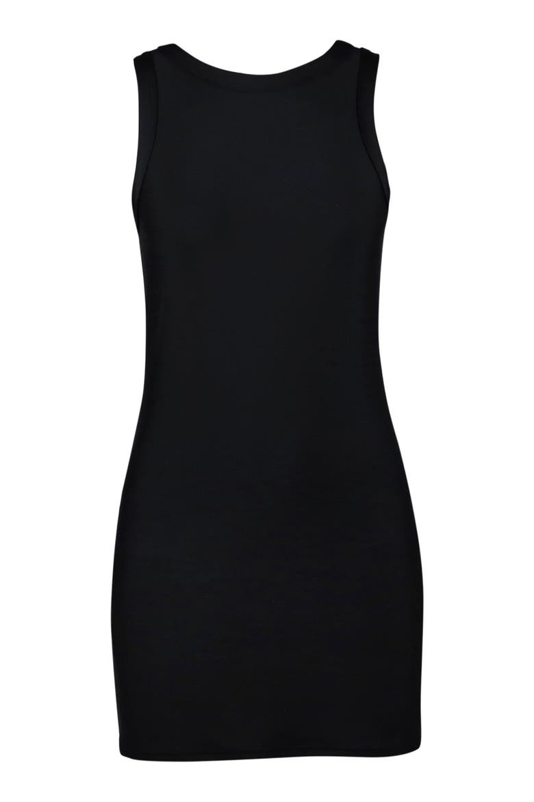 Giovanna Cover-up Dress, Alternate, color, BLACK
