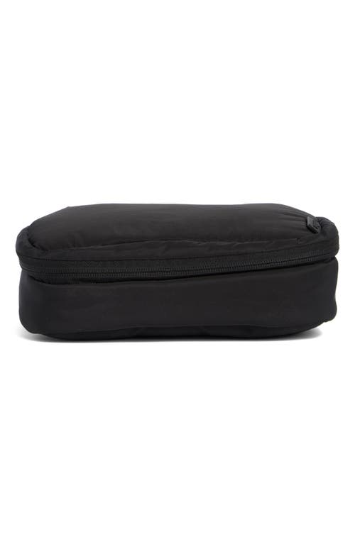 Mytagalongs Puffer Tech Zip Pouch In Black