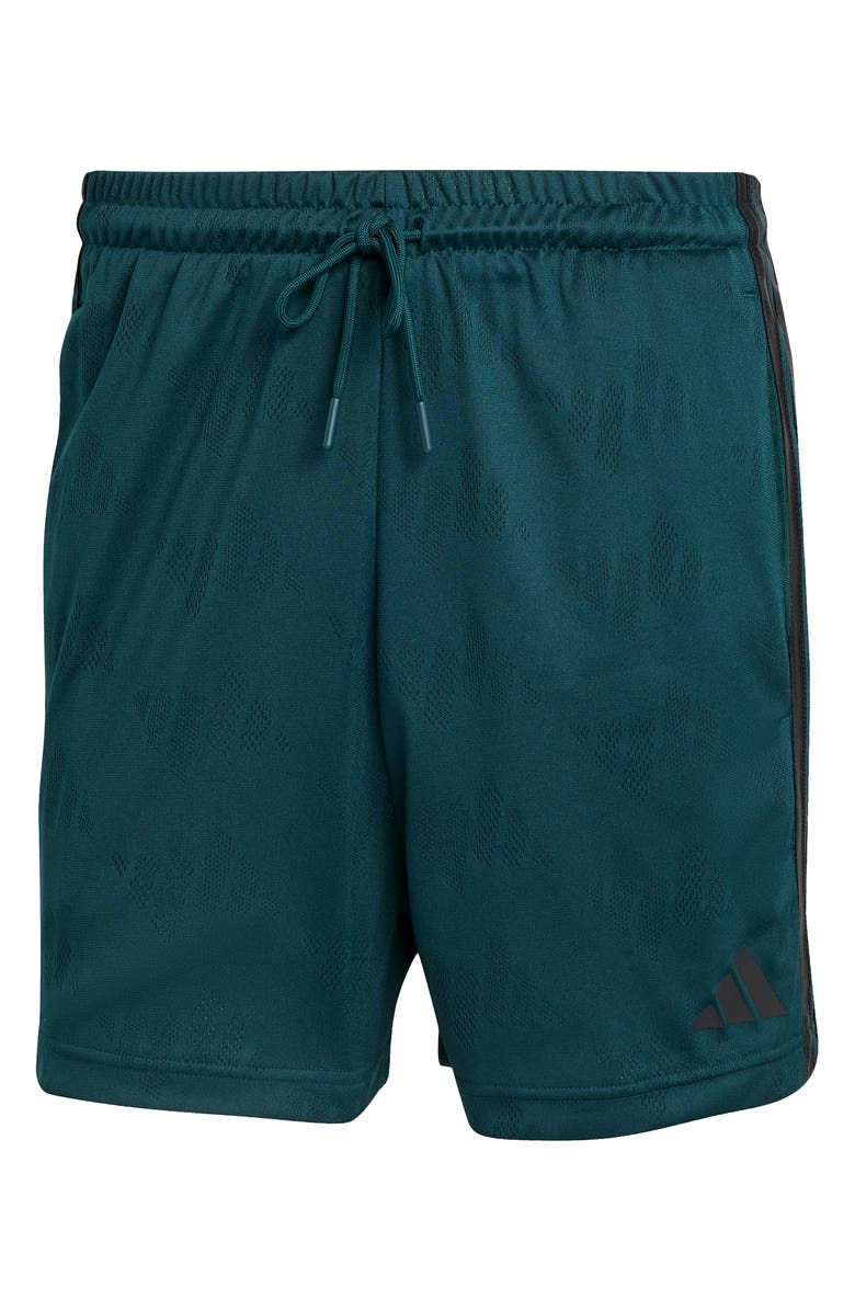 adidas Stadium Jacquard Shorts, Alternate, color, Aurora Ivy/ Black