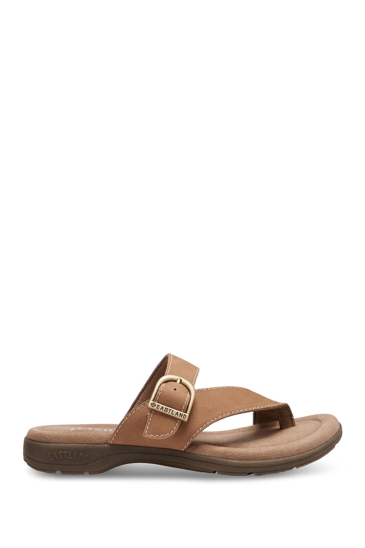 Eastland Tahiti II Strappy Sandal, Alternate, color, Earth Nubuc