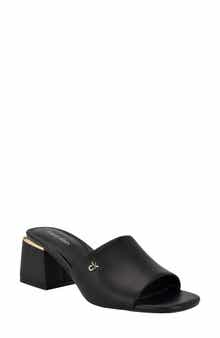 Calvin Klein Rowena Block Heel Sandal