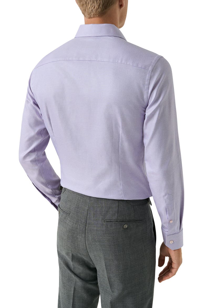 Slim Fit Semi Solid Dress Shirt, Alternate, color, MEDIUM PINK