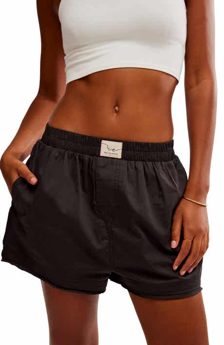 Free People Day to Day Boxer Shorts