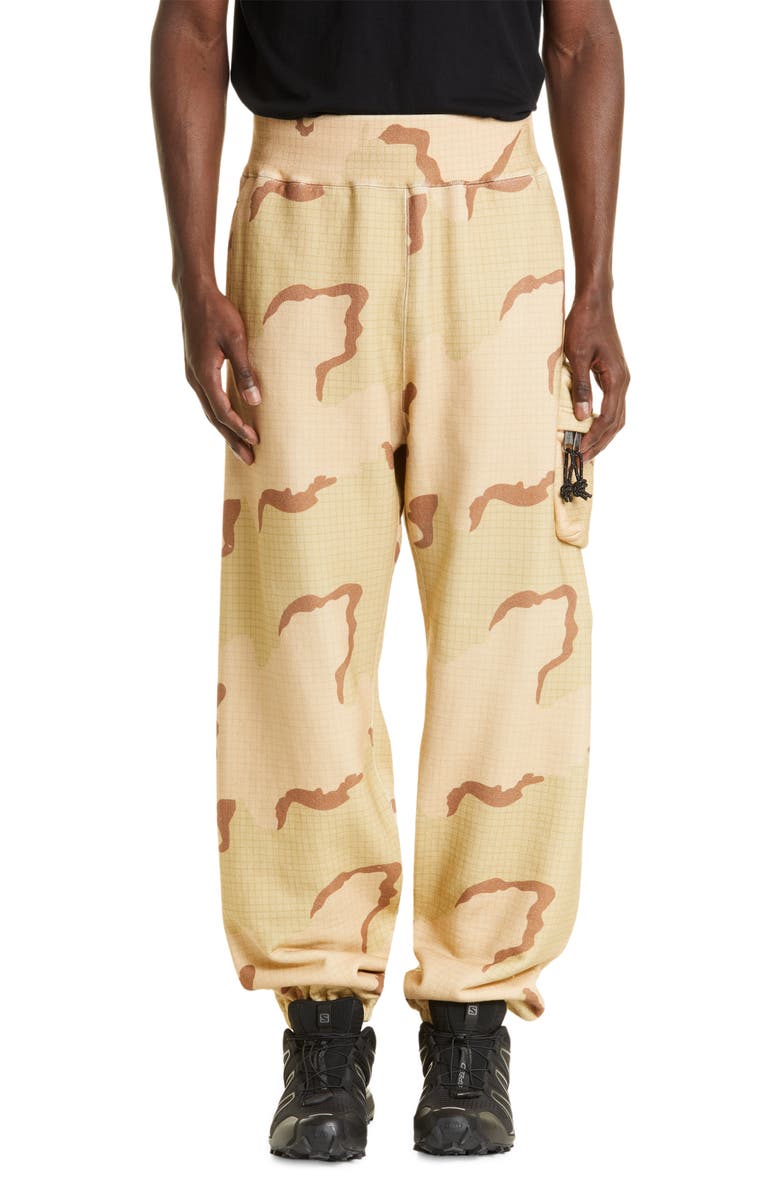 Undercover x EASTPAK Men's Abstract Camo Cotton Joggers, Main, color,