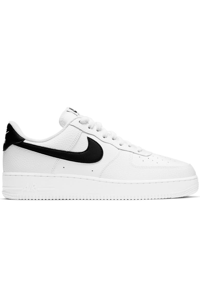 Nike Air Force 1 '07 Basketball Sneaker, Alternate, color, White/Black