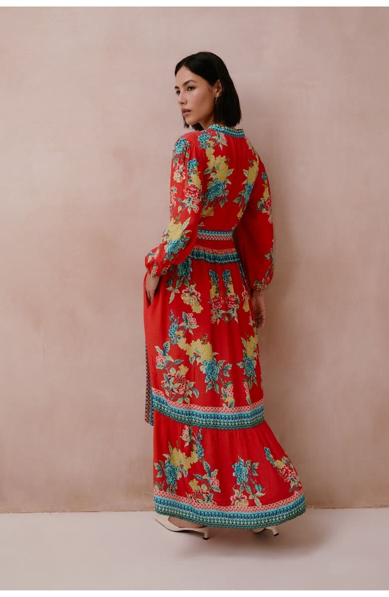 RAISHMA Tiffany Dress, Alternate, color, Red