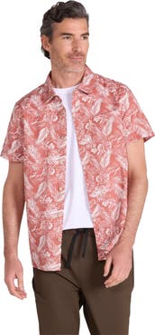 Mountain Warehouse Tropical Leaves Short-Sleeved Shirt