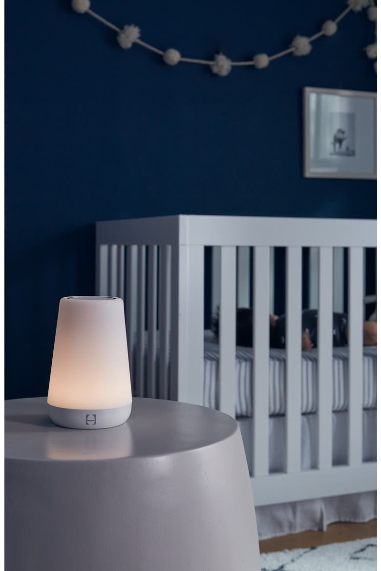 Rest Sound, Night Light & Time to Rise Machine, Alternate, color, WHITE