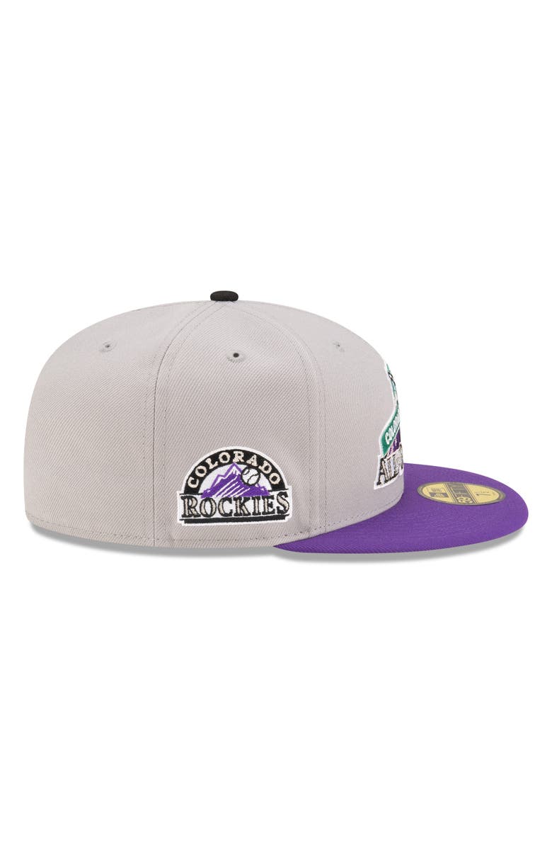 NEW ERA x DIET STARTS MONDAY x Diet Starts Monday 59FIFTY Colorado Rockies Fitted Baseball Cap, Alternate, color, 