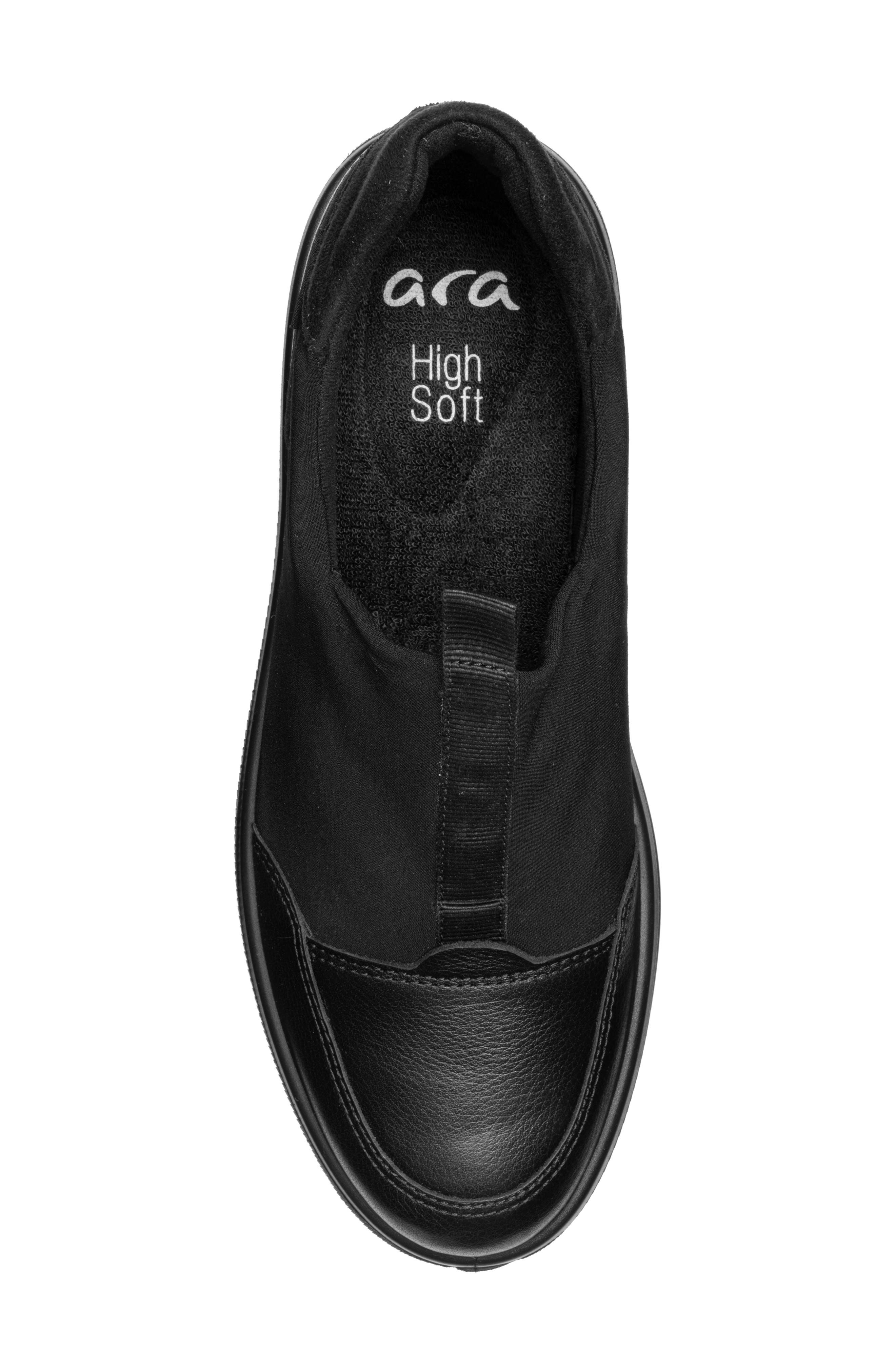 Mimosa Gore-Tex Waterproof Slip On Sneaker, Alternate, color, BLACK HYDRO