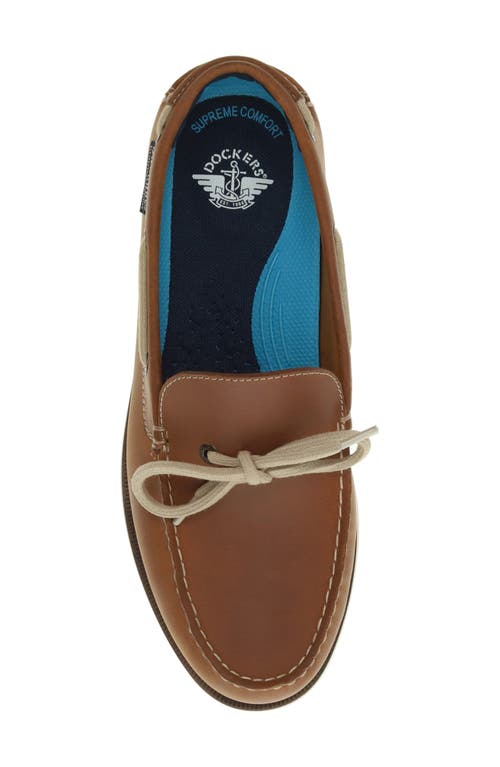 Dockers ® Darnell Boat Shoe In Dark Tan