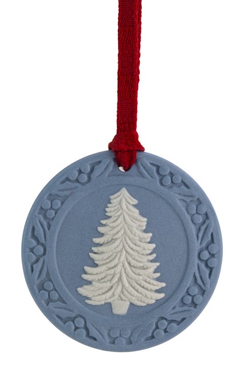 Festive Tree Jasperware Ornament