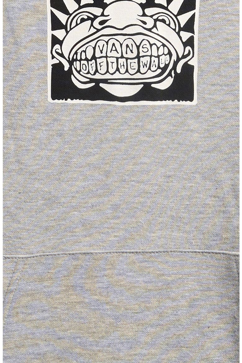 Kids' Mouf Graphic Hoodie, Alternate, color, CEMENT HEATHER