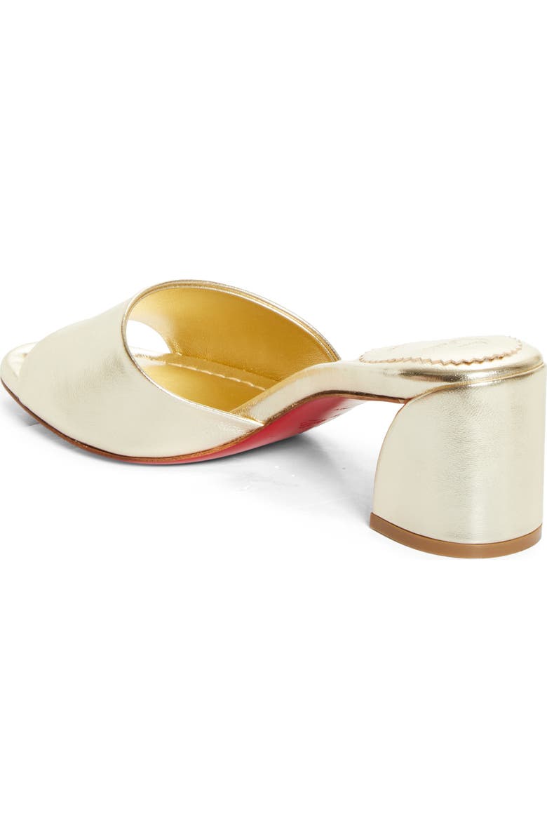 Christian Louboutin Jane Slide Sandal, Alternate, color, Platine/ Platine