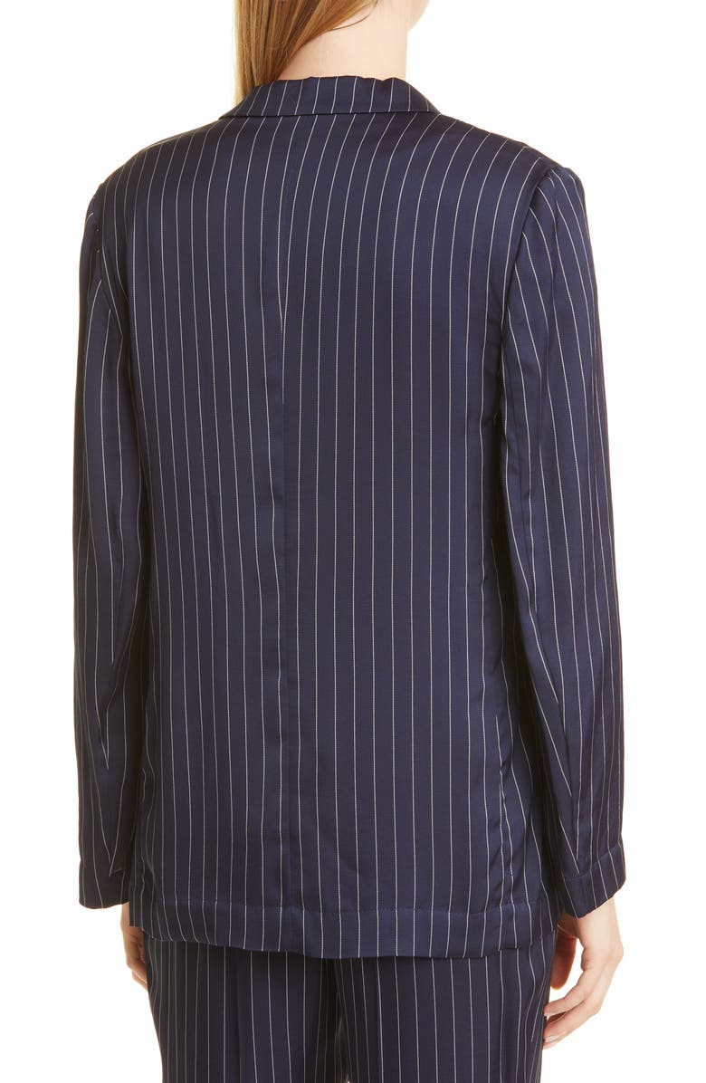 BOSS Jawela Stripe Blazer, Alternate, color, Midnight Fantasy