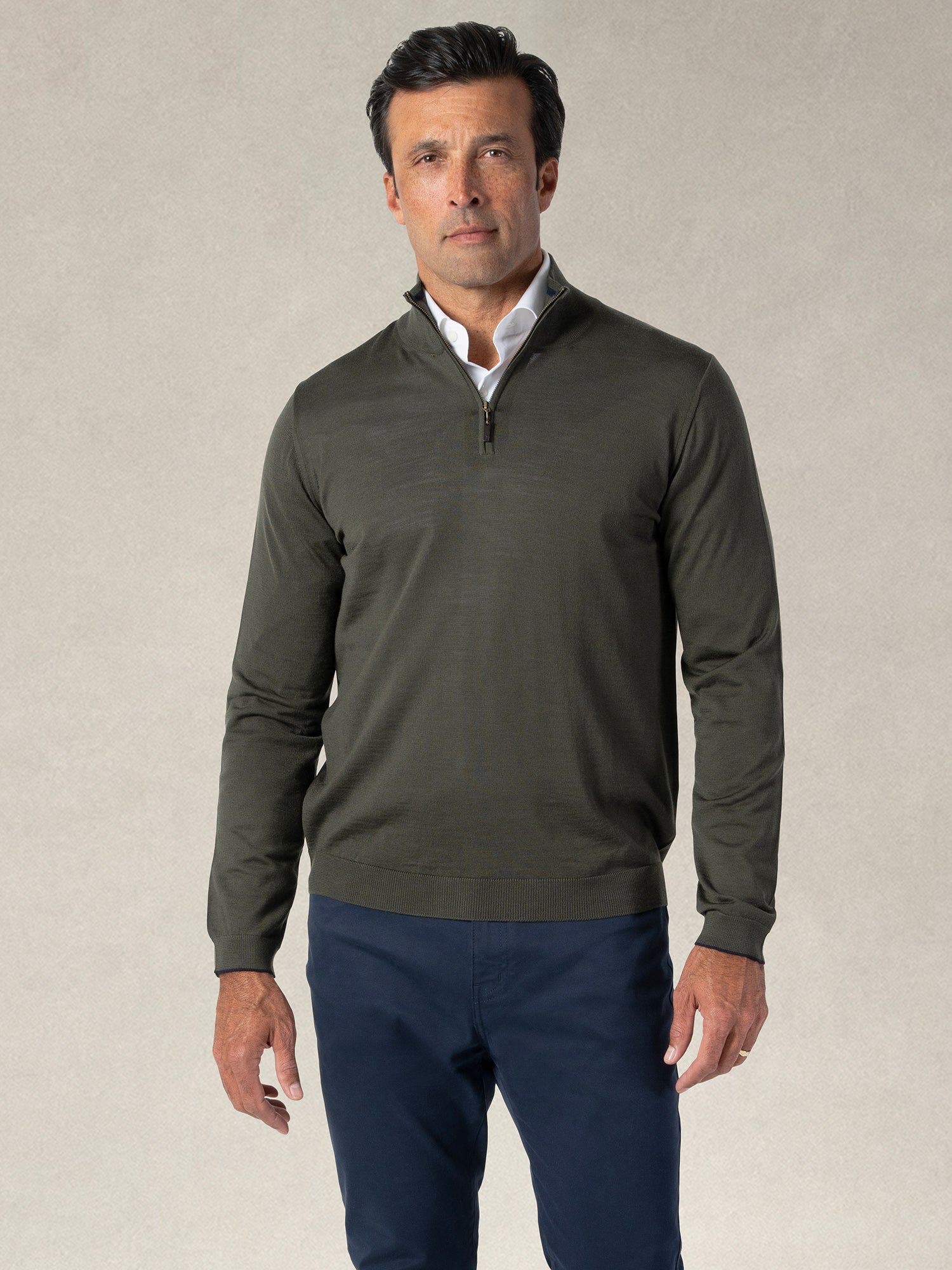 Eastwood Quarter Zip Sweater - image 5