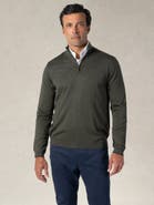 Robert Talbott Eastwood Quarter Zip Sweater