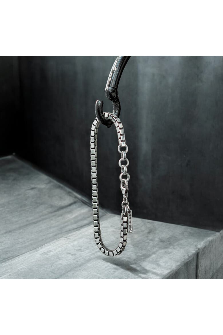 Venetian Silver Bracelet, Alternate, color, Sterling Silver