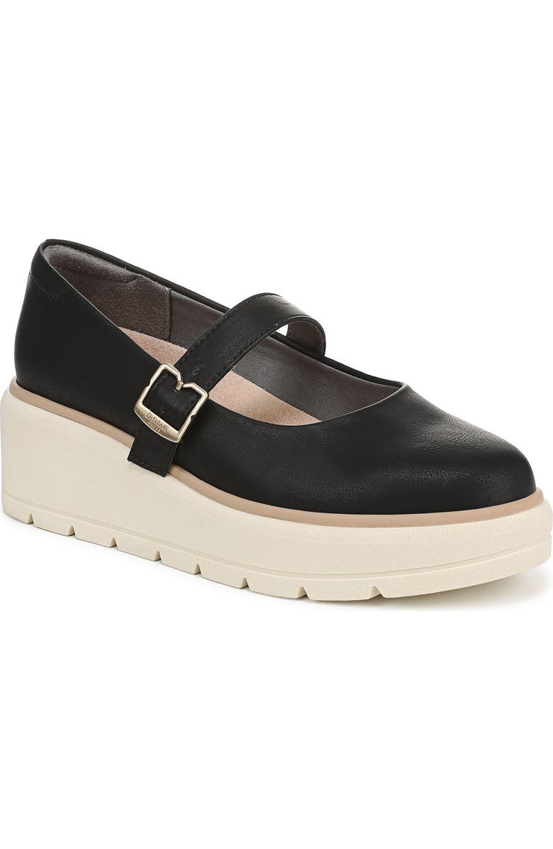 Dr. Scholl's Nice Max Mary Jane Platform Loafer, Main, color, Black Multi