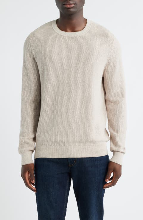 Texture Cotton & Cashmere Sweater
