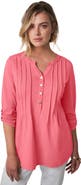 Jessica London Stretch Pleated Tunic