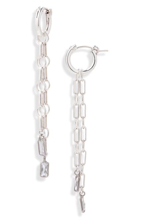Layla Linear Chain Earrings