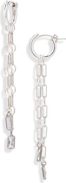 Child of Wild Layla Linear Chain Earrings