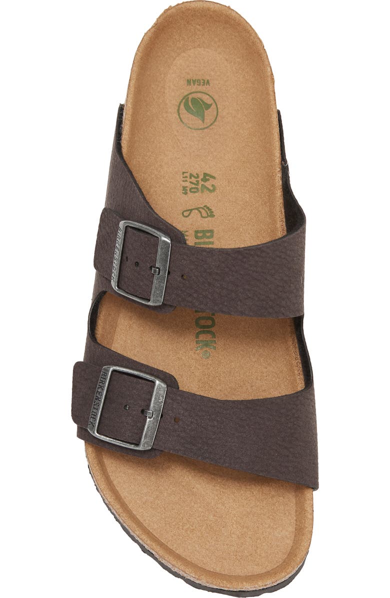 Birkenstock Arizona Slide Sandal, Alternate, color, Black