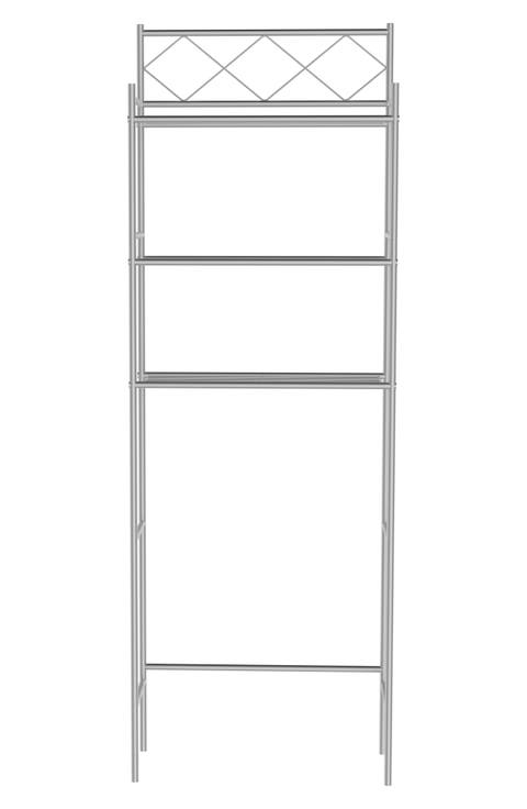 3-Shelf Metal Bathroom Organizer