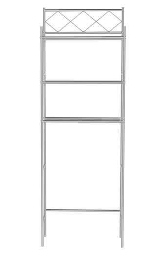 3-Shelf Metal Bathroom Organizer