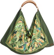 FARM Rio Medium Satin Scarf Bag