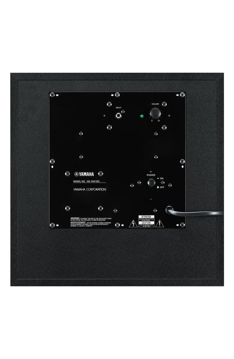 Yamaha NS-SW100 Subwoofer, Alternate, color, Black