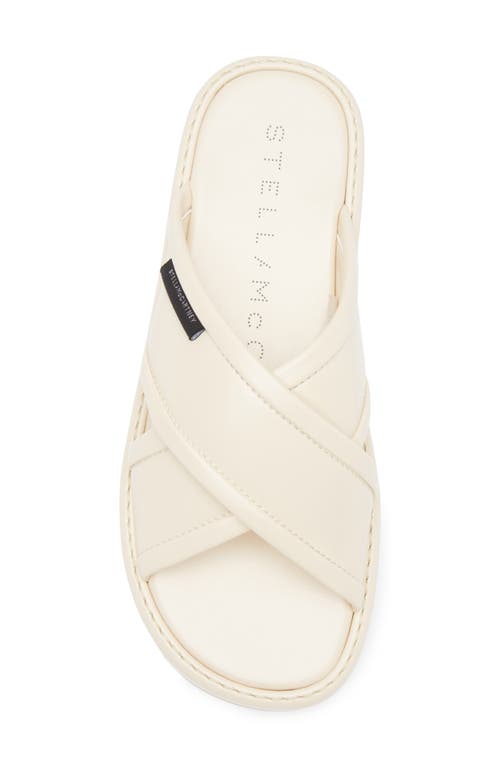 Stella Mccartney Sneakelyse Twist Sandal In White