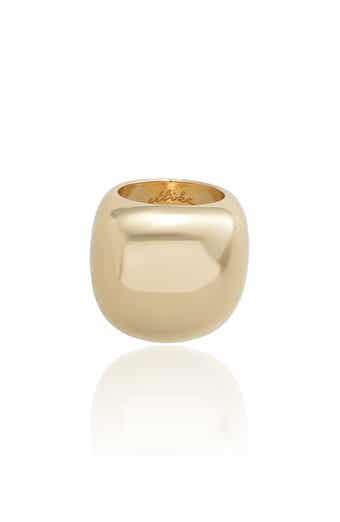Smooth Orb Cocktail Ring