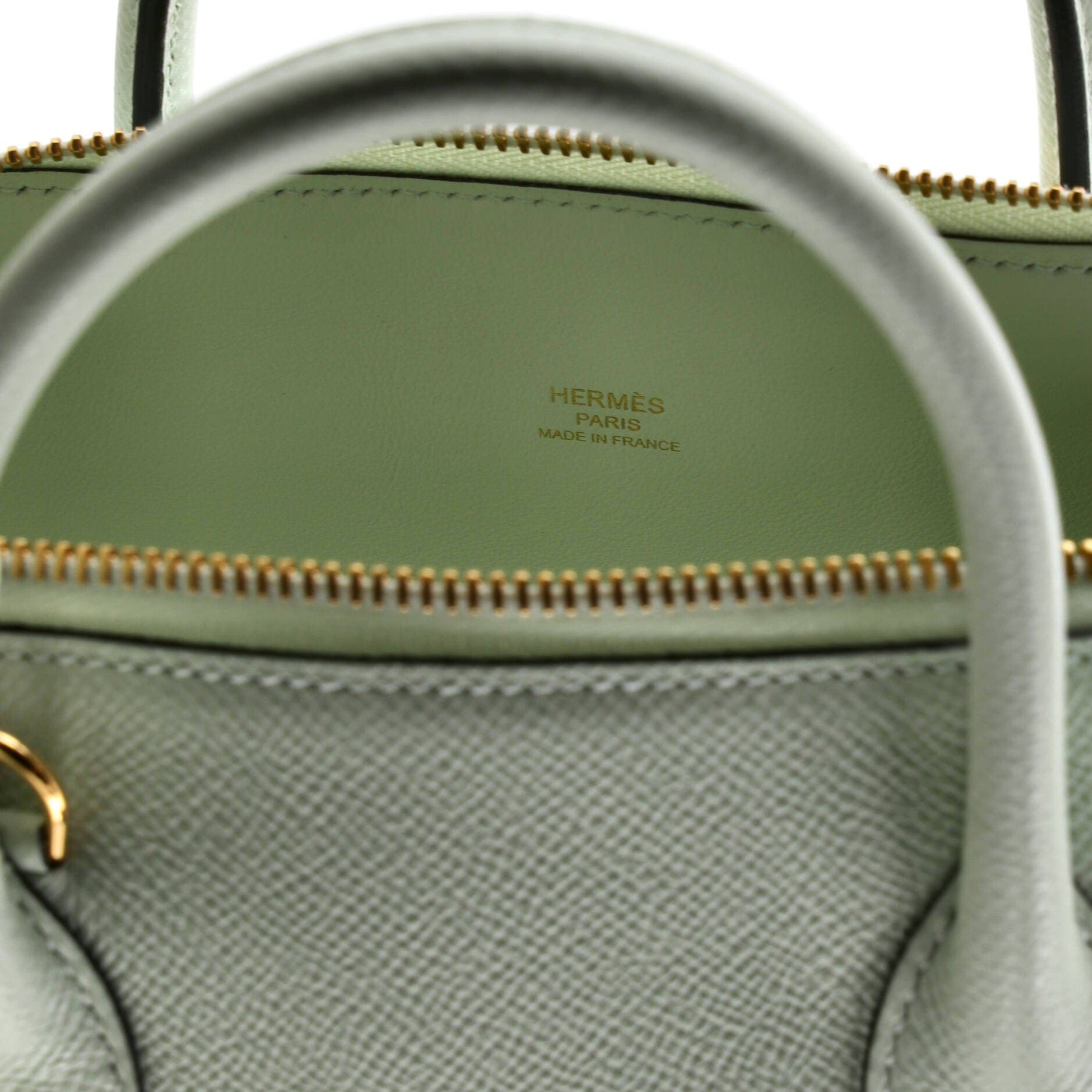 Pre-Owned Hermes Bolide 1923 Bag Epsom 25, Alternate, color, Vert Fizz