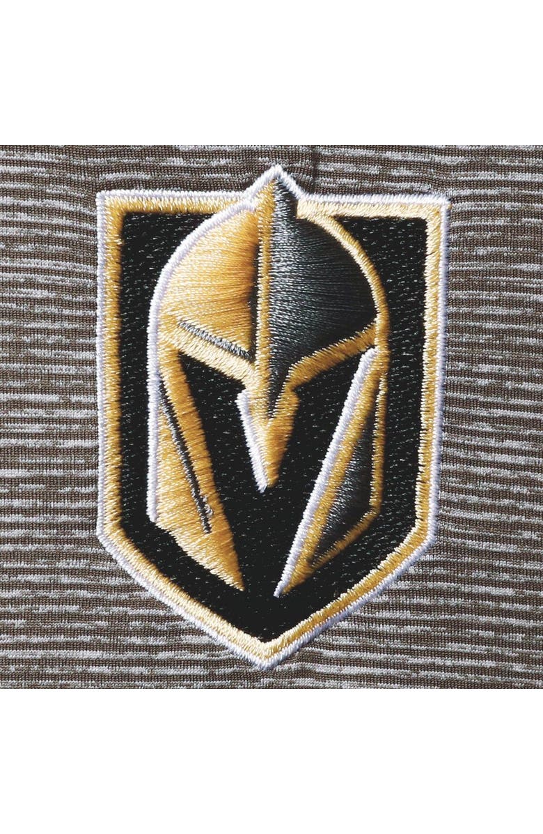 vineyard vines Men's Vineyard Vines Charcoal Vegas Golden Knights Destin Stripe Polo, Alternate, color, Charcoal